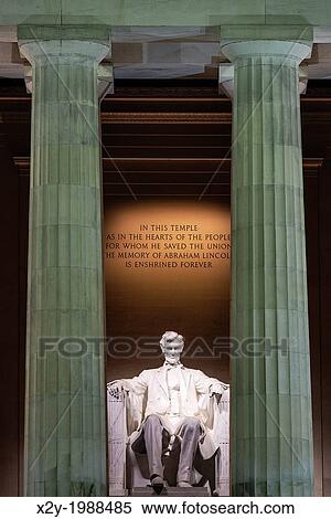 Stock Photography - Lincoln Memorial, Washington DC, USA.. Fotosearch