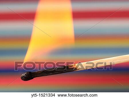 Lit Match View Large Photo Image Picture - Lit Match. Fotosearch