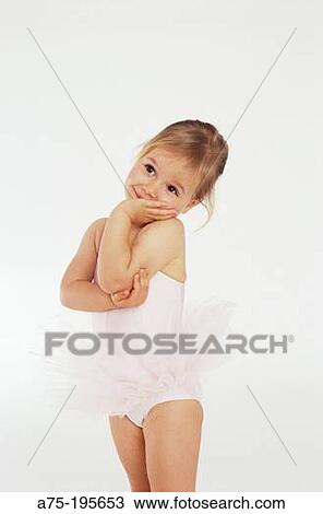 Stock Image - Little ballerina. Fotosearch