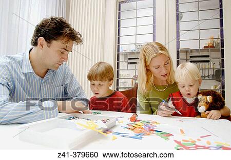 Little boys doing handicraft View Large Photo Image Stock Image - Little boys doing handicraft. Fotosearch
