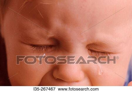 Little child crying View Large Photo Image Stock Photo - Little child crying. Fotosearch
