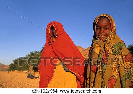 little girl of Timia, A? r, Niger, Western Africa View Large Photo Image Picture - little girl of Timia, A? r, Niger, Western Africa. Fotosearch