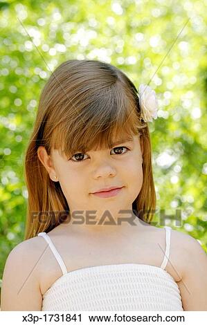 Little girl portrait View Large Photo Image Stock Image - Little girl portrait. Fotosearch