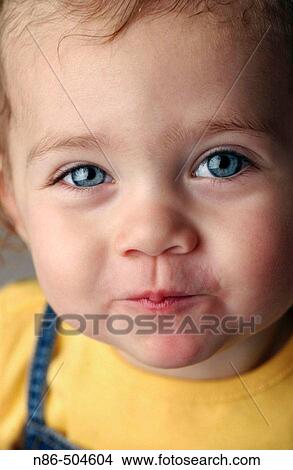Picture - Little girl smiling. Fotosearch