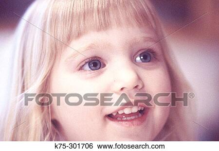 little girl smiling View Large Photo Image Stock Photograph - little girl smiling. Fotosearch