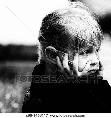 Stock Photo - Little girl. Fotosearch
