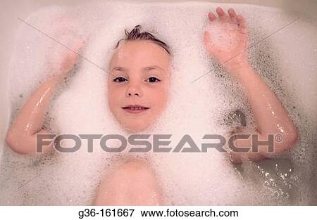Little girl taking bath View Large Photo Image Stock Photo - Little girl taking bath. Fotosearch