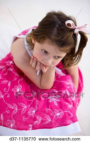 Little girl, upset View Large Photo Image Stock Image - Little girl, upset. Fotosearch
