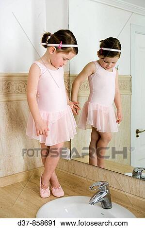 Little girl with ballet dress View Large Photo Image Stock Image - Little girl with ballet dress. Fotosearch