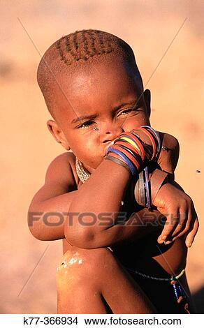 Little himba girl. Kaokoveld. Namibia. View Large Photo Image Picture - Little himba girl. Kaokoveld. Namibia.. Fotosearch