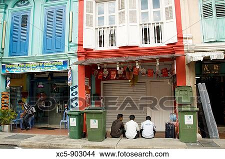 Little India, Singapore, Asia View Large Photo Image Picture - Little India, Singapore, Asia. Fotosearch