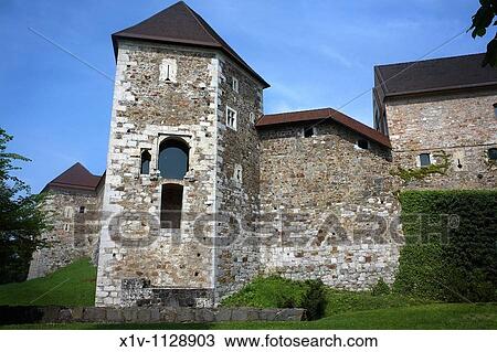 Liubliana's castle on Grad's hill View Large Photo Image Stock Image - Liubliana's castle on Grad's hill. Fotosearch