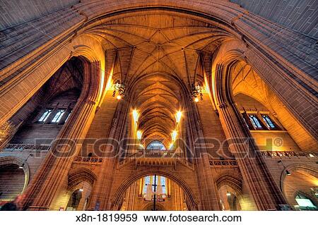 Liverpool Cathedral, Liverpool, UK View Large Photo Image Stock Photo - Liverpool Cathedral, Liverpool, UK. Fotosearch