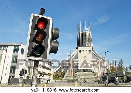 Liverpool Metropolitan Cathedral, England View Large Photo Image Stock Photograph - Liverpool Metropolitan Cathedral, England. Fotosearch