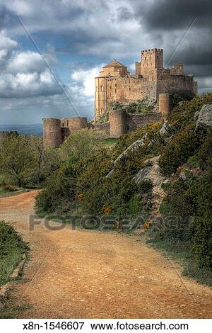 Stock Photo - Loarre Castle, Aragon, Spain. Fotosearch