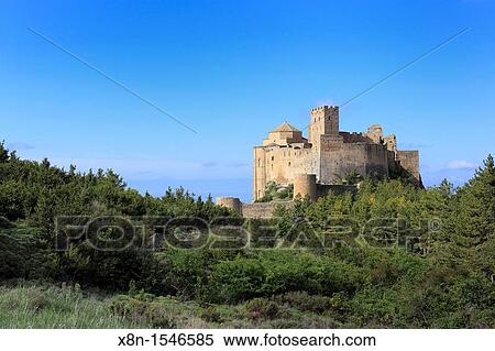 Loarre Castle, Aragon, Spain View Large Photo Image Stock Photography - Loarre Castle, Aragon, Spain. Fotosearch