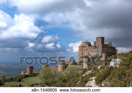Stock Photography - Loarre Castle, Aragon, Spain. Fotosearch