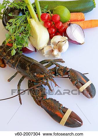 Picture - Lobster cuisine. Fotosearch