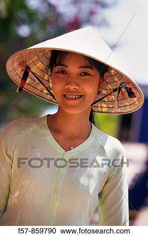 Local girl, Vietnam View Large Photo Image Stock Image - Local girl, Vietnam. Fotosearch