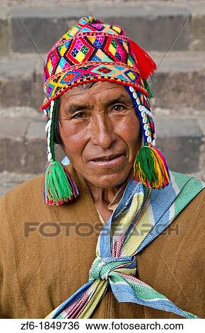 Local religious Shaman in traditional religious clothes in Cusco Cuzco Peru View Large Photo Image Stock Photograph - Local religious Shaman in traditional religious clothes in Cusco Cuzco Peru. Fotosearch