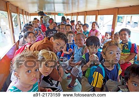 Local school. Bora Bora island. French Polynesia View Large Photo Image Stock Photo - Local school. Bora Bora island. French Polynesia. Fotosearch