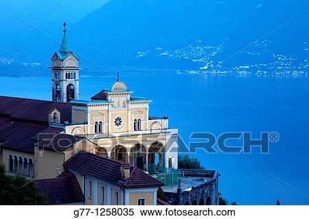 Stock Photography - Locarno, Lake Maggiore, Ticino, Switzerland. Fotosearch