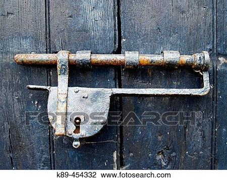Stock Image - Lock. Galicia, Spain. Fotosearch