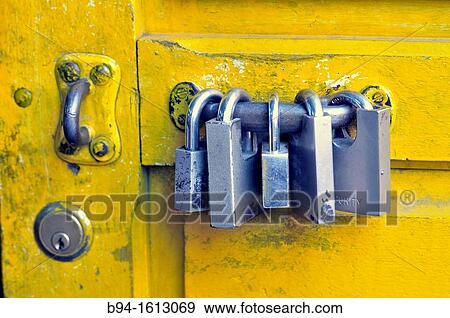 Locks View Large Photo Image Stock Photo - Locks. Fotosearch