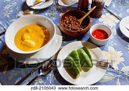 locro typical soup. hacienda san agustin de callo. ecuador. View Large Photo Image Stock Image - locro typical soup. hacienda san agustin de callo. ecuador.. Fotosearch