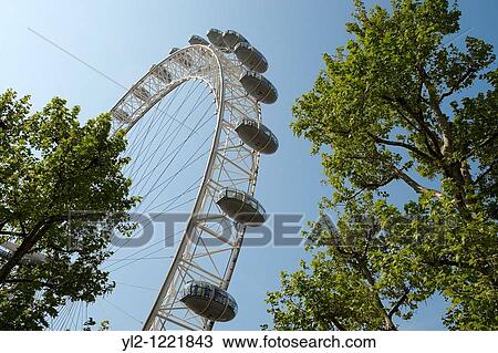 Stock Image - London Eye. Fotosearch