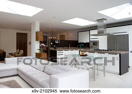 London house showing rear extension designed by an architect. View Large Photo Image Stock Photography - London house showing rear extension designed by an architect.. Fotosearch