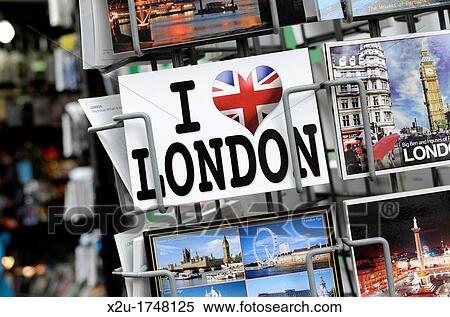 London postcards on a stand outside a souvenir shop View Large Photo Image Stock Photography - London postcards on a stand outside a souvenir shop. Fotosearch