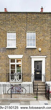 London terraced house. View Large Photo Image Stock Photography - London terraced house.. Fotosearch