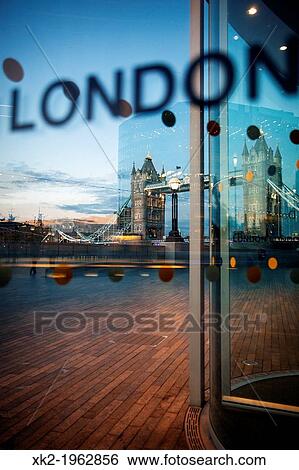 London Tower Bridge from city hall at dusk, London, UK View Large Photo Image Stock Photograph - London Tower Bridge from city hall at dusk, London, UK. Fotosearch