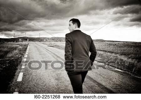 Lonely man. View Large Photo Image Stock Photo - Lonely man.. Fotosearch
