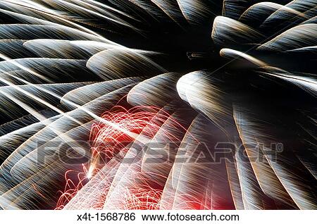 Long exposure of fireworks in the night sky View Large Photo Image Stock Photograph - Long exposure of fireworks in the night sky. Fotosearch