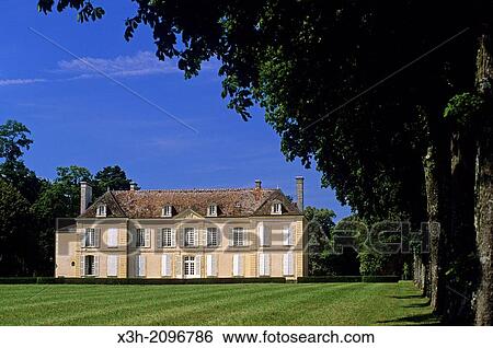 Stock Photograph - Loriere Castle, La Rouge, Regional Natural Park of Perche, Orne department, Lower Normandy region, France, Western Europe.. Fotosearch