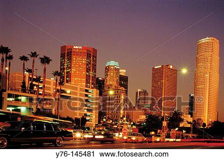 Los Angeles Downtown View Large Photo Image Stock Image - Los Angeles Downtown. Fotosearch
