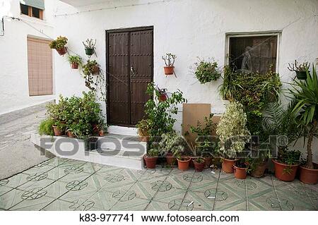Stock Image - Los Guajares, Granada province, Andalusia, Spain. Fotosearch