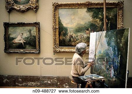 Louvre Museum. Paris. France. View Large Photo Image Stock Photo - Louvre Museum. Paris. France.. Fotosearch