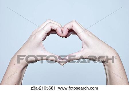 Love Hand Gesture, studio shot View Large Photo Image Stock Image - Love Hand Gesture, studio shot. Fotosearch