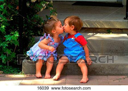 Stock Photo - Love on the steps. Fotosearch