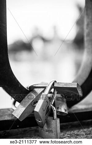 Love padlocks, El Retiro, Madrid. Spain View Large Photo Image Stock Photo - Love padlocks, El Retiro, Madrid. Spain. Fotosearch
