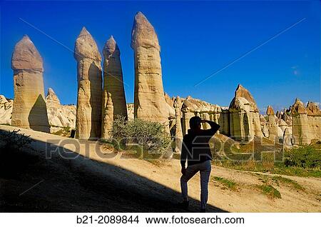 Love Valley, Cappadocia, Turkey View Large Photo Image Picture - Love Valley, Cappadocia, Turkey. Fotosearch