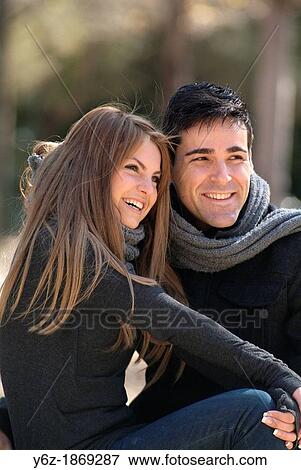Loving couple having fun View Large Photo Image Stock Photo - Loving couple having fun. Fotosearch