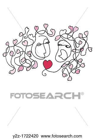 Stock Image - Loving couple. Fotosearch