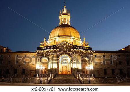 Loyola Cathedral, Azpeitia, Basque Country. View Large Photo Image Stock Image - Loyola Cathedral, Azpeitia, Basque Country.. Fotosearch