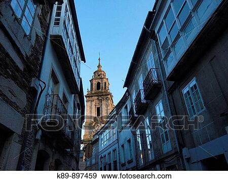 Lugo, Galicia, Espaa View Large Photo Image Stock Photo - Lugo, Galicia, Espaa. Fotosearch