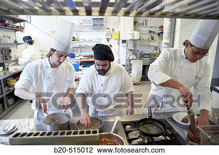 Stock Image - Luis Irizar Cooking School, Donostia, San Sebastian, Gipuzkoa, Euskadi. Spain.. Fotosearch