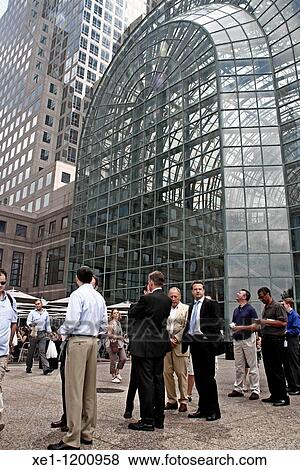 lunch, financial center, New York, USA View Large Photo Image Stock Photo - lunch, financial center, New York, USA. Fotosearch